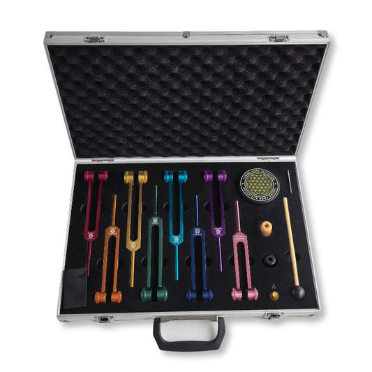 Aluminum Alloy Chakra Tuning Fork Set