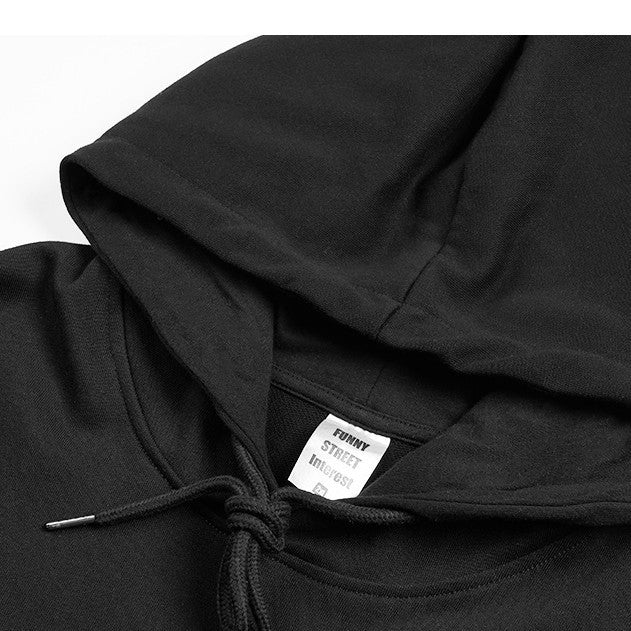 American Vintage Street Tide Pixel Print Sweater Men